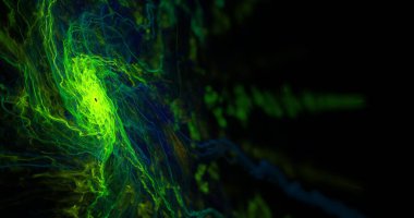 Soyut fraktal illüstrasyon arka plan olarak kullanışlı