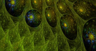 Soyut fraktal illüstrasyon arka plan olarak kullanışlı