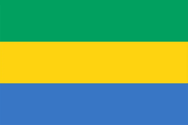Die Gambische Nationalflagge Von Gambia Afrika — Stockfoto