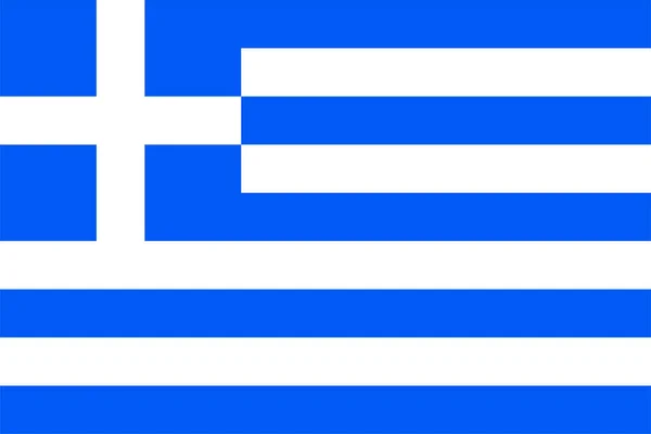 Bandera Nacional Griega Grecia Europa — Foto de Stock