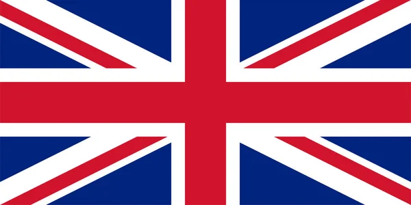 Національний Прапор Сполученого Королівства Велика Британія Ака Union Jack — стокове фото