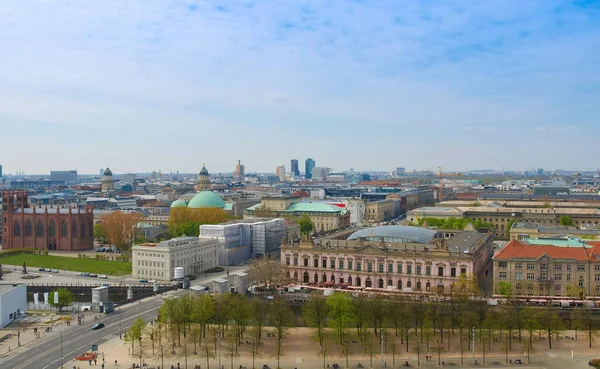 Vista Aérea Ciudad Berlín Alemania — Foto de Stock