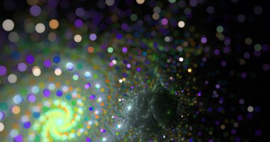 Soyut fraktal illüstrasyon arka plan olarak kullanışlı