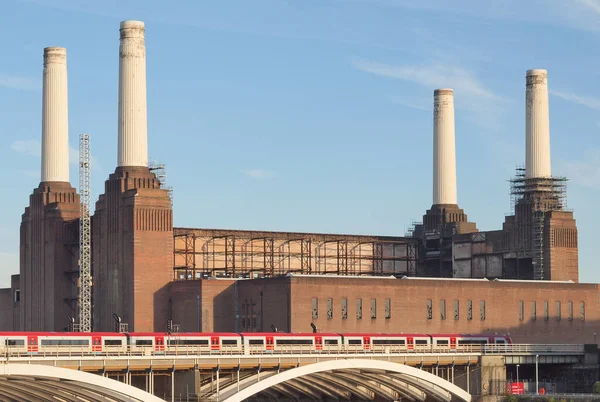 Battersea Kraftwerk London England Großbritannien — Stockfoto