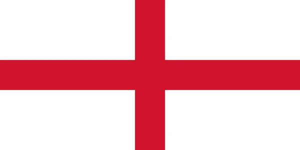 Английский Национальный Флаг Англии Великобритании — стоковое фото