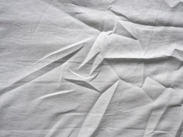 White Fabric Texture Useful Background — Stock Photo, Image