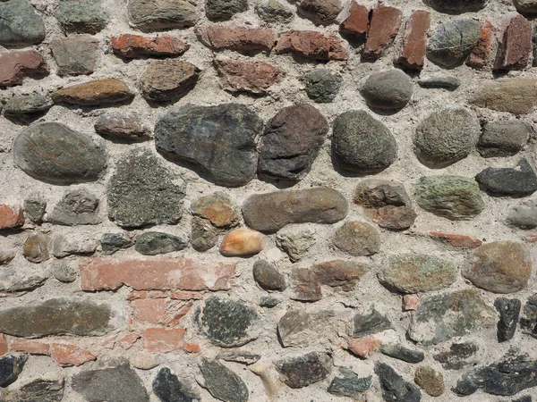Starý Kámen Cihlová Zeď Užitečné Jako Pozadí — Stock fotografie