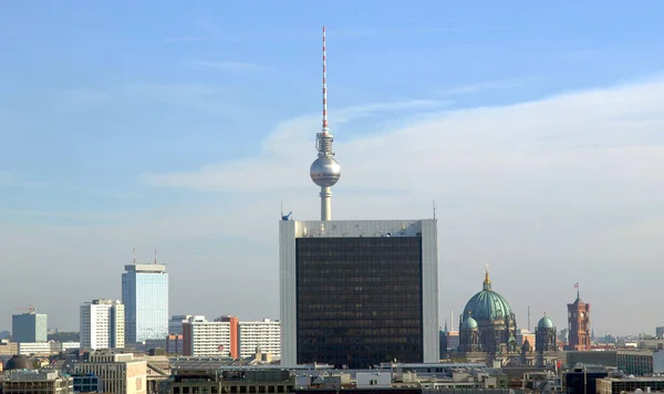 Blick Auf Die Stadt Berlin Deutschland — Stockfoto