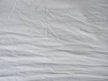 Beyaz kumaş dokusu arka plan olarak kullanışlı