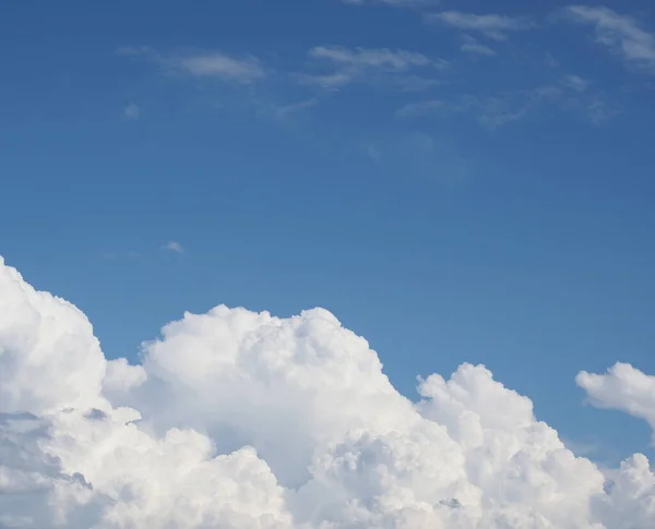 Blue Sky Clouds Useful Background — Stock Photo, Image