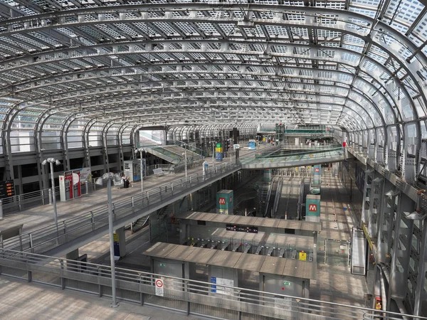 Torino Italia Circa Agosto 2021 Stazione Ferroviaria Torino Porta Susa — Foto Stock