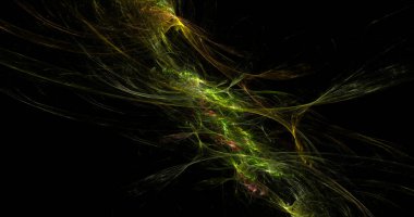 Soyut fraktal illüstrasyon arka plan olarak kullanışlı