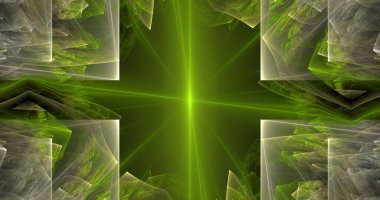 Soyut fraktal illüstrasyon arka plan olarak kullanışlı