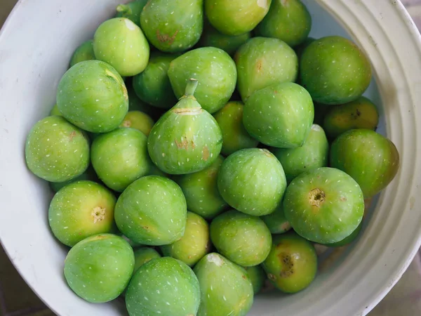 Běžný Fík Vědecký Název Ficus Carica Vegetariánské Ovoce Potraviny — Stock fotografie