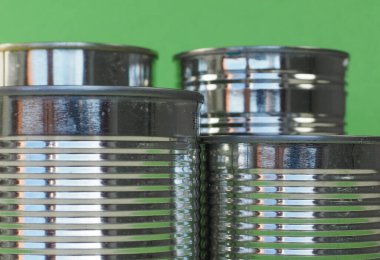 bir teneke kutu Konserve Gıda koruma gıda için