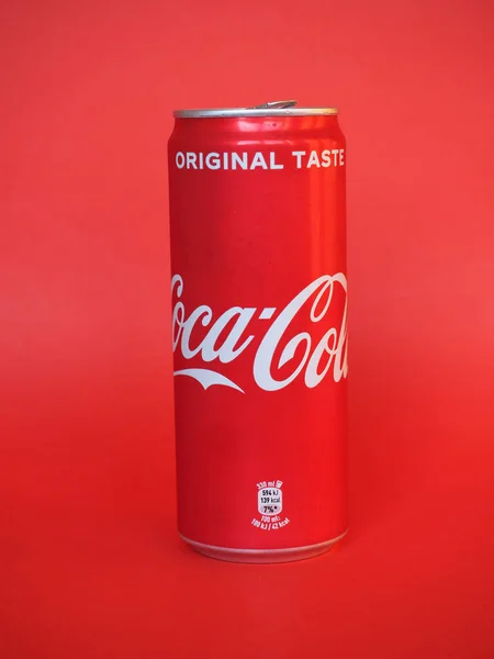 Atlanta Usa Circa September 2021 Can Coca Cola — 스톡 사진