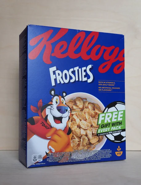 Battle Creek Usa Circa July 2021 Box Kellogg Frosties — Stock Photo, Image