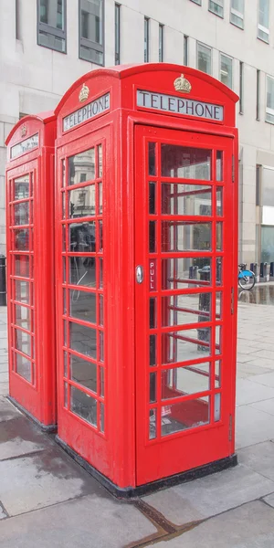 Telefonzelle in London — Stockfoto