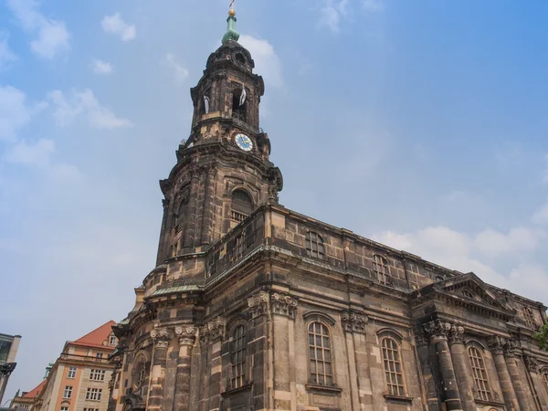 Kreuzkirche Dresden — Fotografia de Stock
