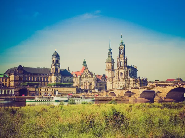 Dresden Hofkirche — Stockfoto