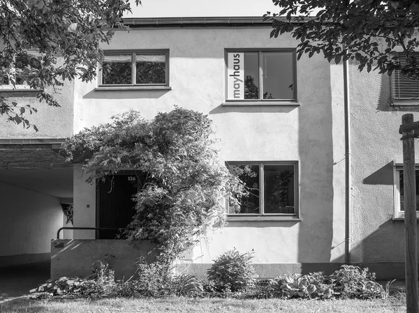 黒と白のジードルンク roemerstadt — ストック写真