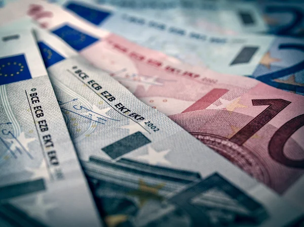 Ретро вигляд Euros картина — стокове фото