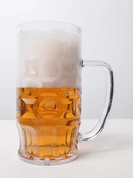 ラガー ビール ガラス — ストック写真