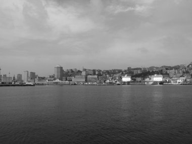 siyah-beyaz porto vecchio eski liman Cenova