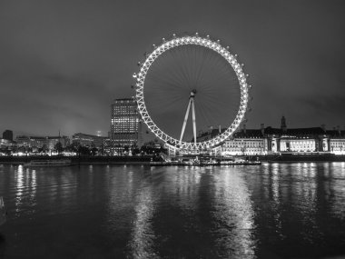 Black and white London clipart