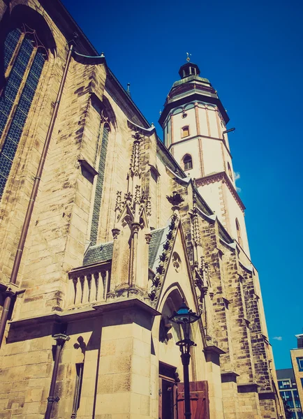 Thomaskirche 莱比锡 — 图库照片