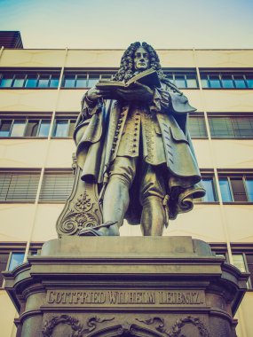 Leibniz Denkmal Leipzig