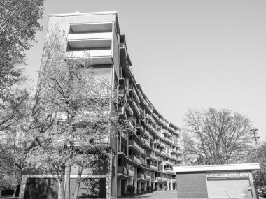 Berlin siyah-beyaz hansaviertel