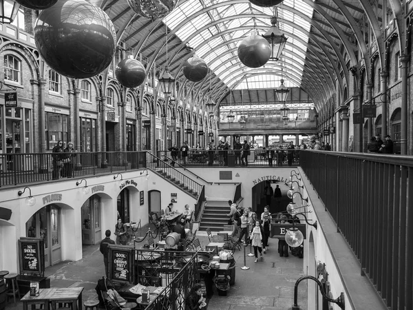 Black and white Covent Garden London
