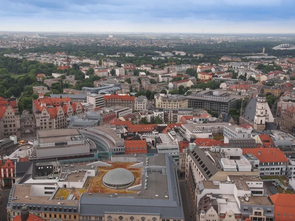 Leipzig luftbild — Stockfoto