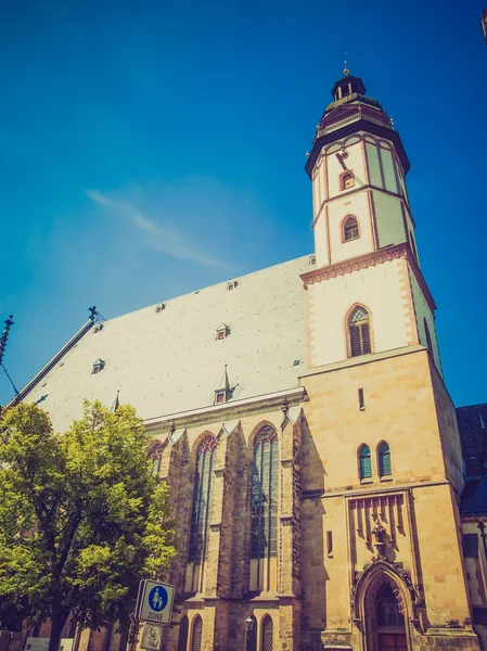 Thomaskirche Leipzig — Fotografia de Stock