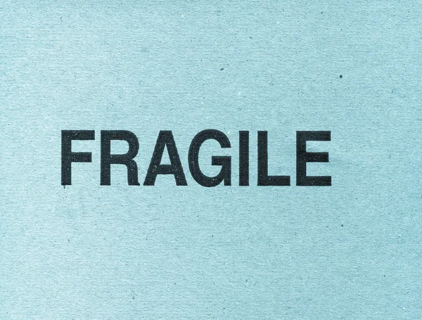 Fragile — Foto Stock