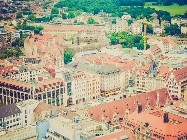 Vista aérea de Leipzig — Foto de Stock