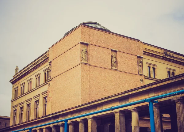 Retro vzhled neues museum — Stock fotografie