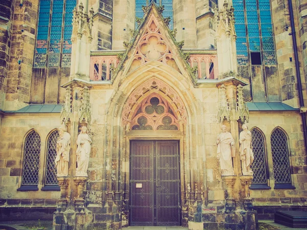 Thomaskirche Lipsia — Foto Stock