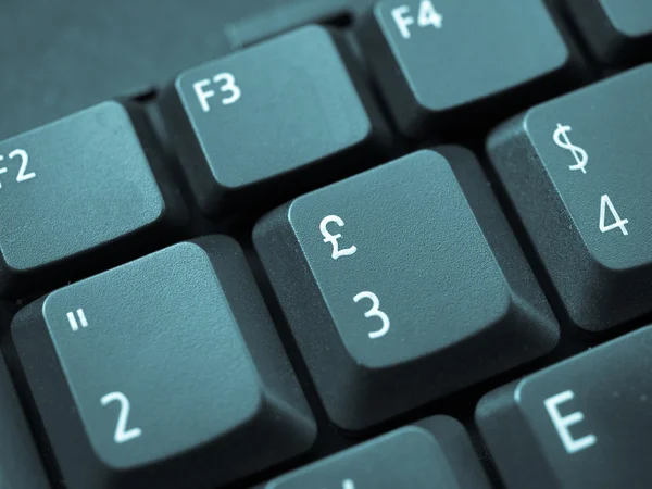 Computer keyboard — Stock Photo, Image