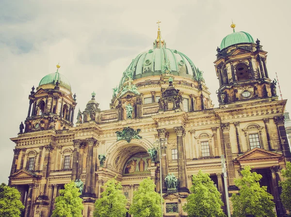 Look retrò Berliner Dom — Foto Stock