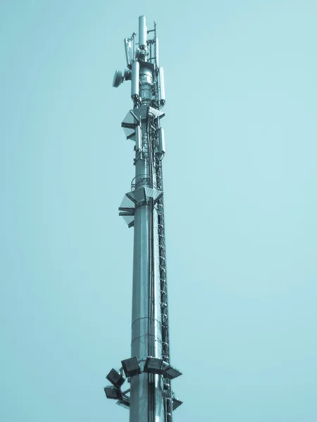 Telecommunication aerial tower — Stock Photo, Image