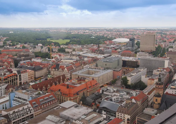 Leipzig luftbild — Stockfoto