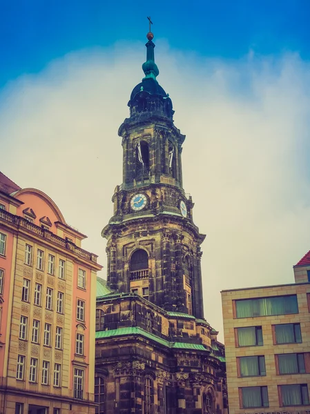 Kreuzkirche Dresden — Stock Photo, Image