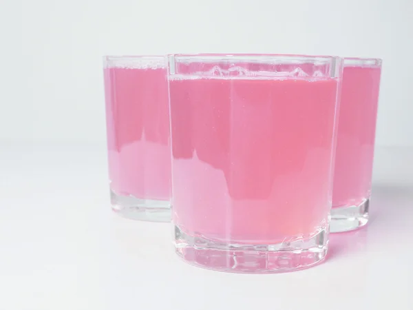 Pink grapefruit juice — Stock Photo, Image