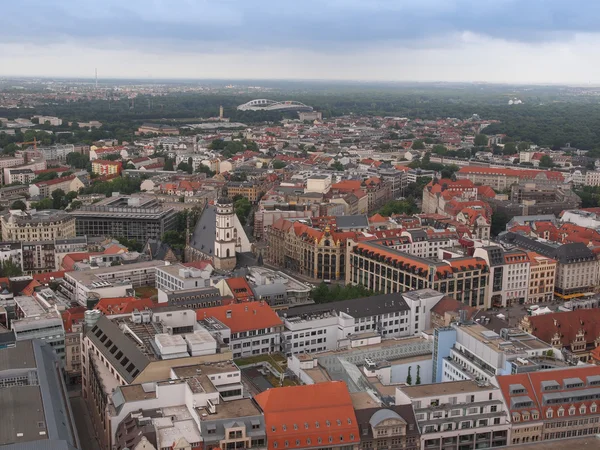 Leipzig vue aérienne — Photo