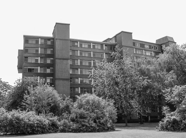 Svarta och vita hansaviertel i berlin — Stockfoto