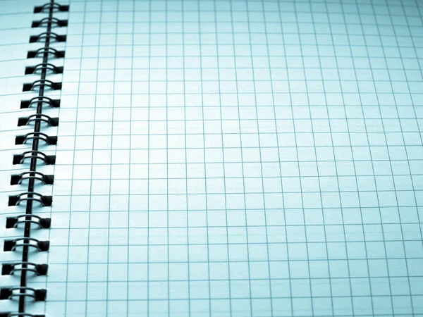 Blank notebook page — Stock Photo, Image