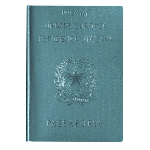 Passaporte italiano — Fotografia de Stock