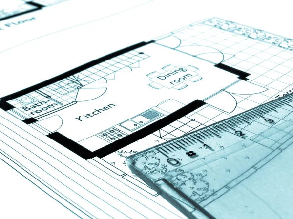 Technische tekening — Stockfoto